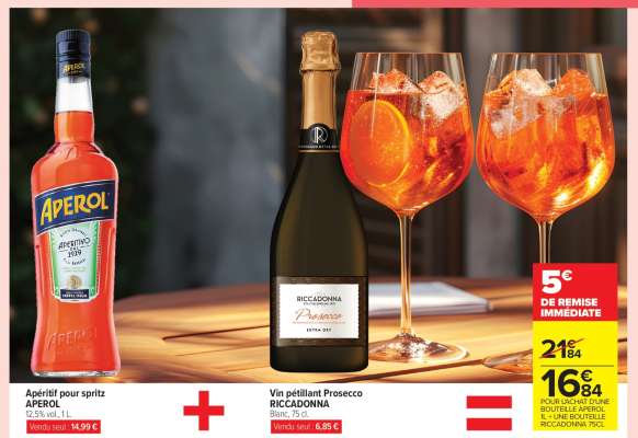 Apéritif pour spritz APEROL