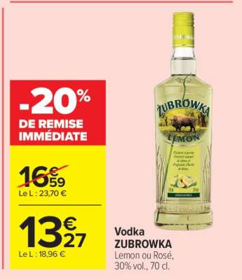 VODKA ZUBROWKA