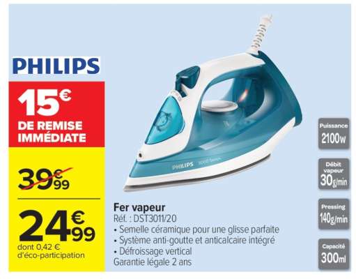 Fer vapeur