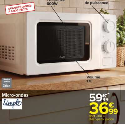 Micro-ondes Simplo