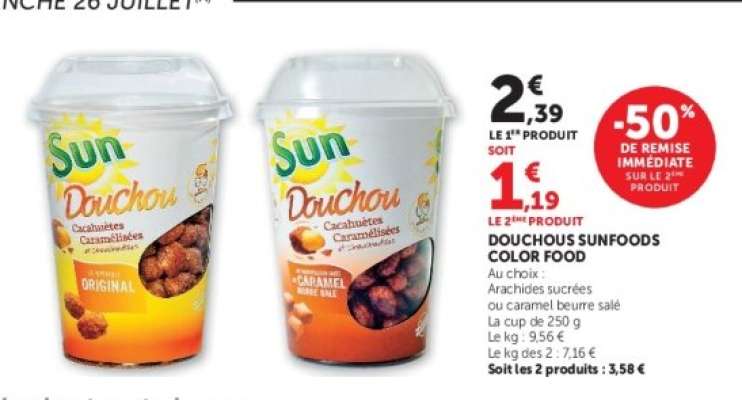 DOUCHOUS SUNFOODS COLOR FOOD