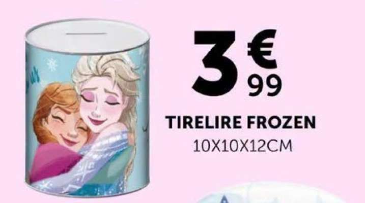 TIRELIRE FROZEN