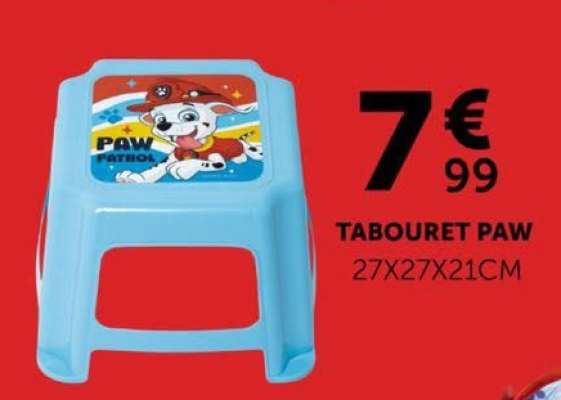 TABOURET PAW