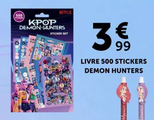 KPOP DEMON HUNTERS STICKER SET