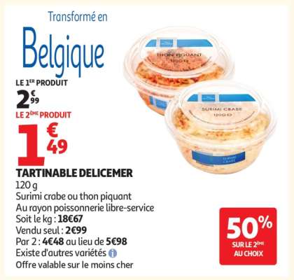 TARTINABLE “DELICEMER”