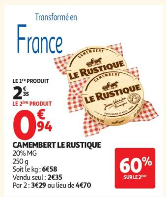 Camembert Le Rustique