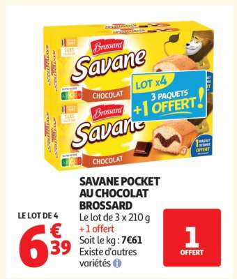 Savane Pocket Au Chocolat Brossard