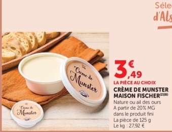 CRÈME DE MUNSTER MAISON FISCHER