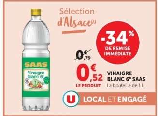 Vinaigre Blanc 6° SAAS