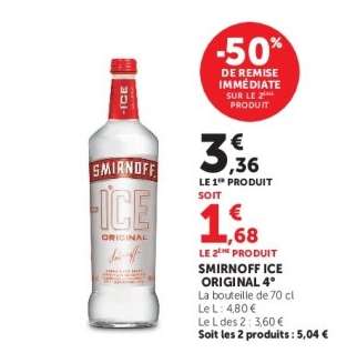 SMIRNOFF ICE ORIGINAL 4°