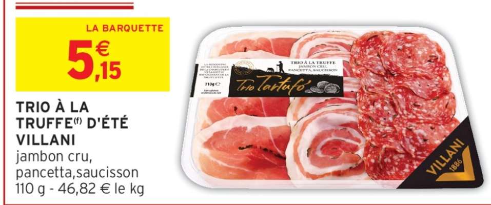 TRIO À LA TRUFFE D'ÉTÉ VILLANI