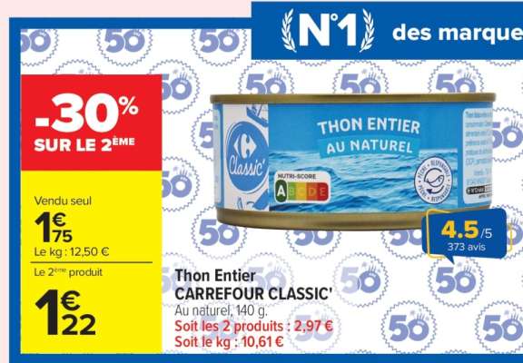 THON ENTIER CARREFOUR CLASSIC