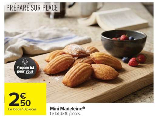 Mini Madeleine