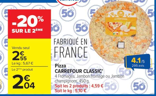 PIZZA CARREFOUR CLASSIC