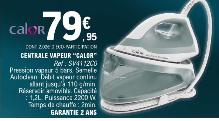 Centrale Vapeur Calor