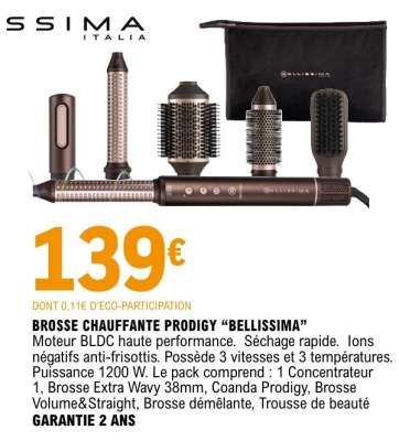 Brosse Chauffante Prodigy “Bellissima”