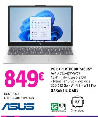 PC EXPERTBOOK “ASUS”