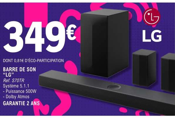 BARRE DE SON LG