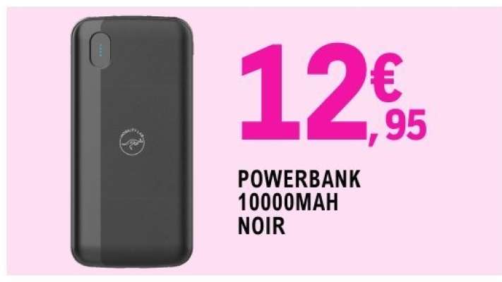 POWERBANK 10000MAH NOIR
