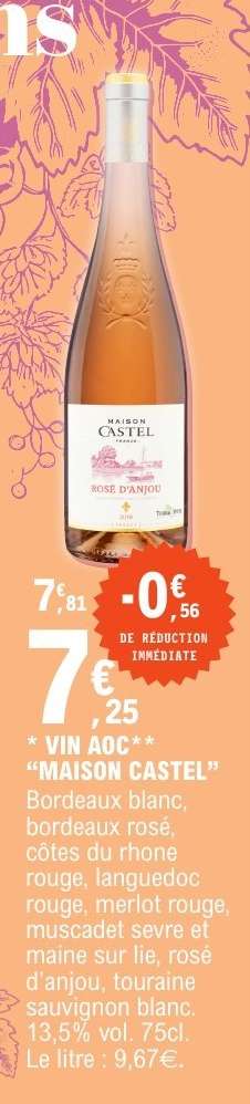 VIN AOC MAISON CASTEL