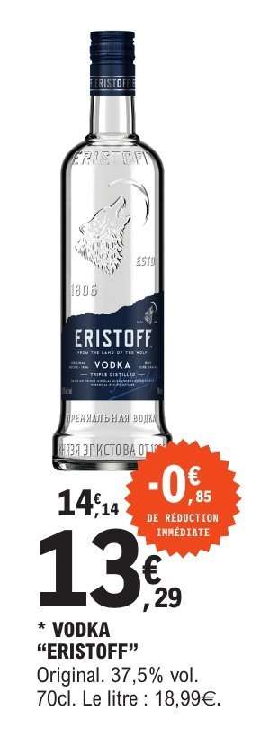 Vodka Eristoff*