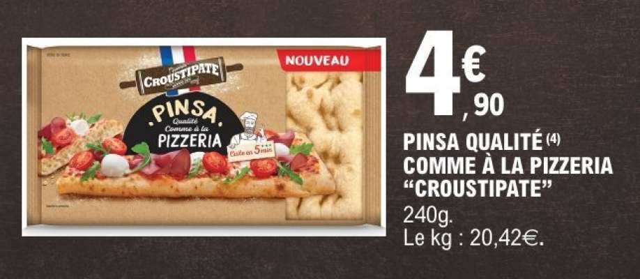 PINSA QUALITÉ