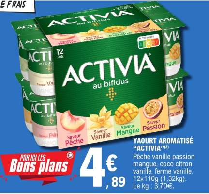 ACTIVIA au bifidus