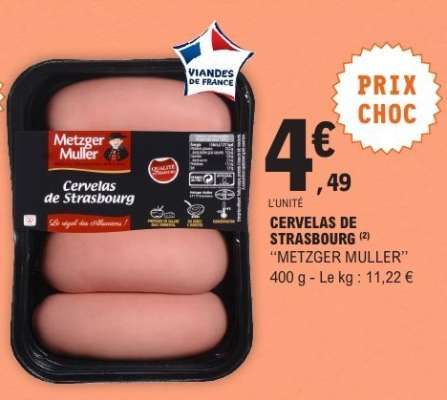 Cervelas de Strasbourg