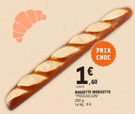 Baguette Moricette "Poulaillon"
