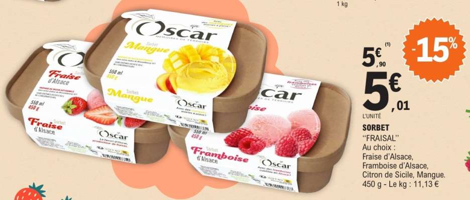 SORBET "FRASAIL"