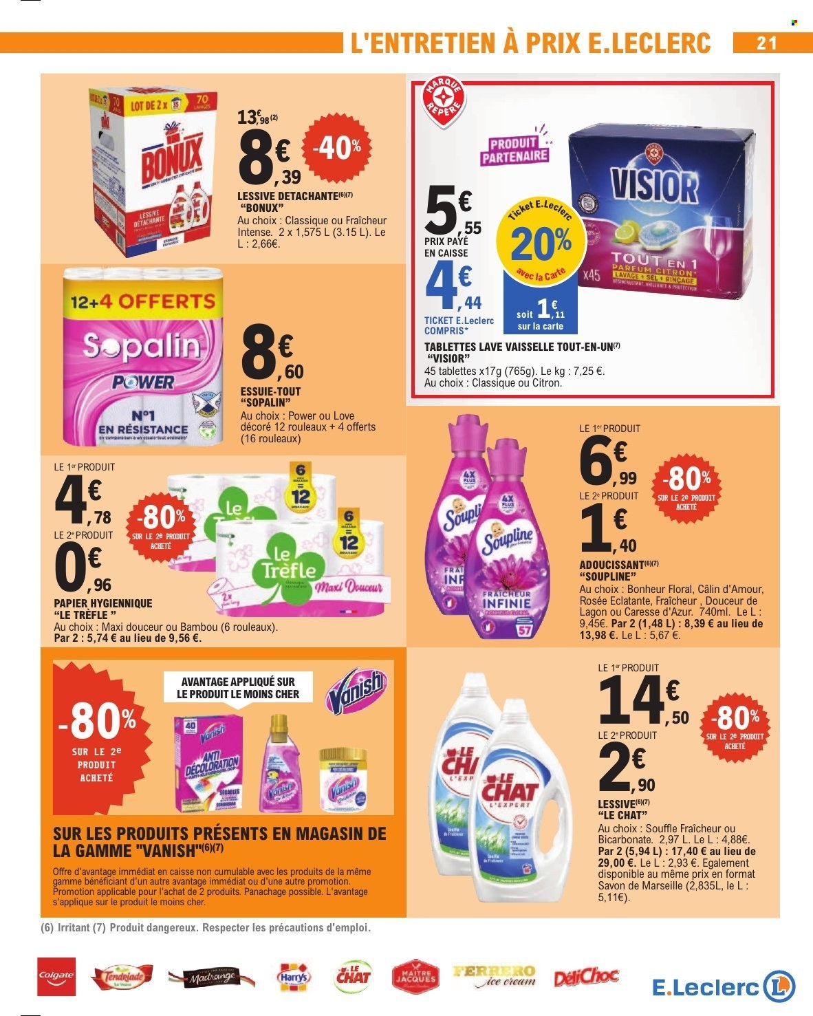 Catalogue E.Leclerc - 21.07.2026 - 01.08.2026. Page 21