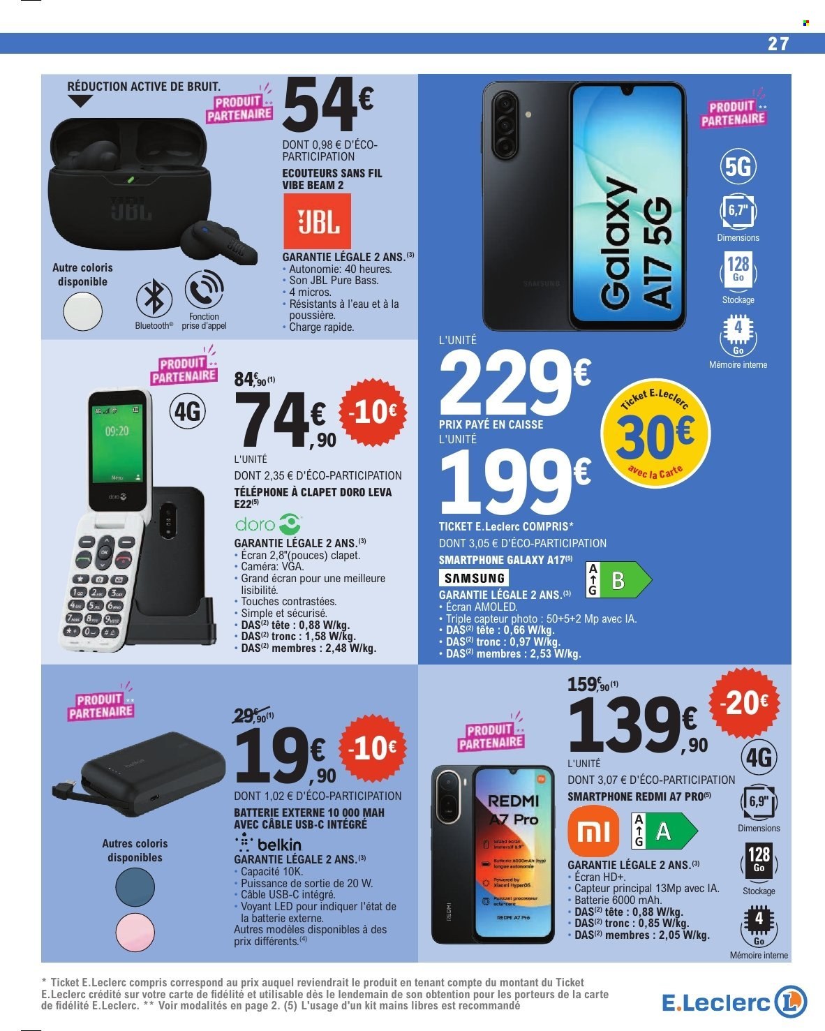 Catalogue E.Leclerc - 21.07.2026 - 01.08.2026. Page 27