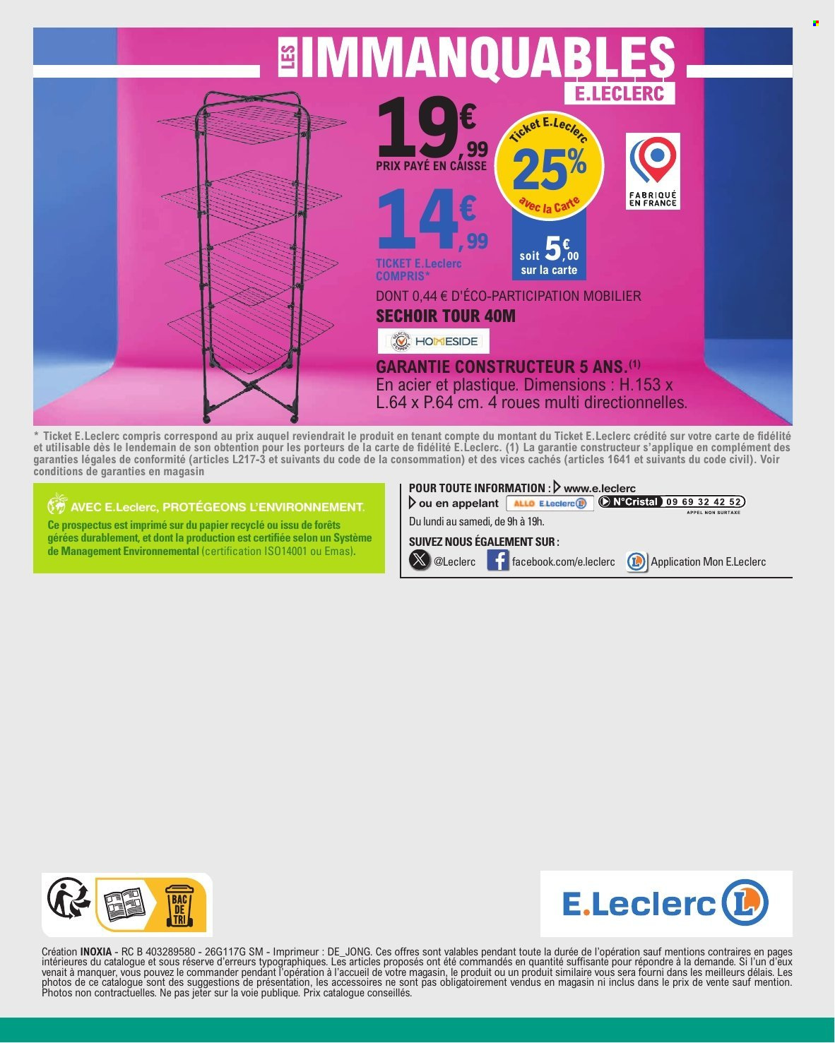 Catalogue E.Leclerc - 21.07.2026 - 01.08.2026. Page 28