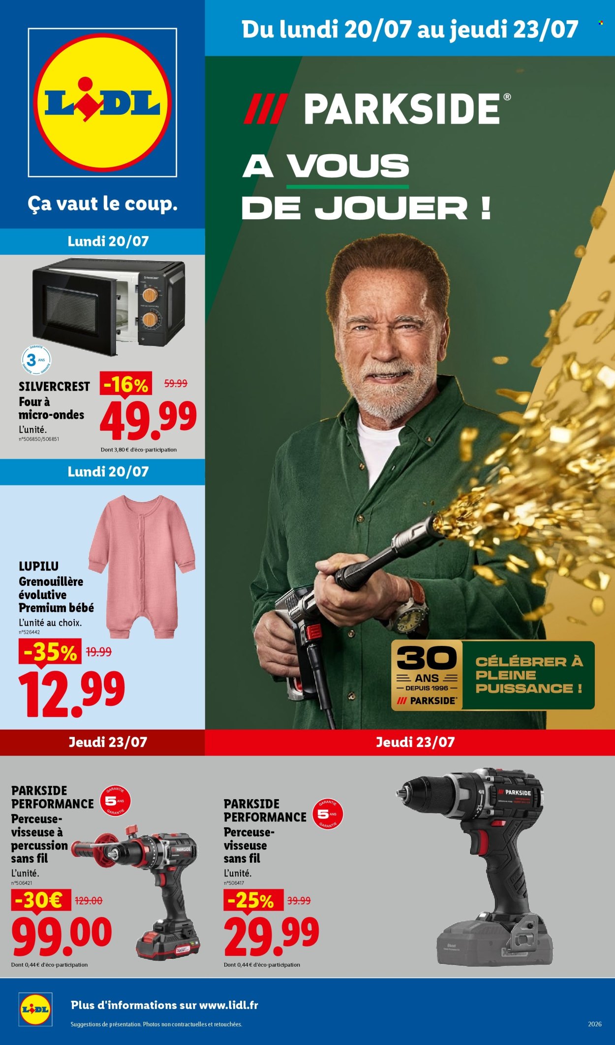 Catalogue Lidl - 20.07.2026 - 23.07.2026. Page 1
