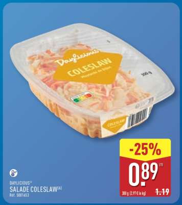 DAYLICIOUS SALADE COLESLAW