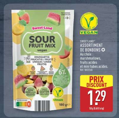 SWEETLAND ASSORTIMENT DE BONBONS