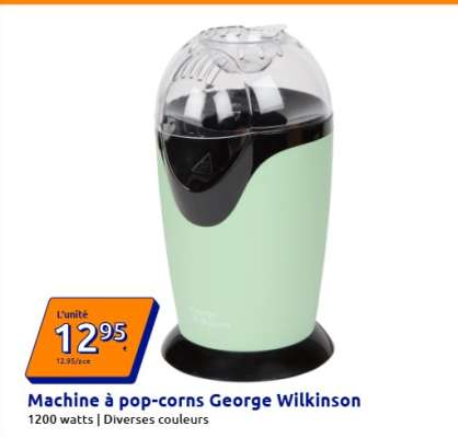 Machine à pop-corns George Wilkinson