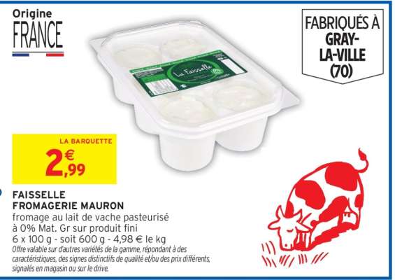 FAISSELLE FROMAGERIE MAURON