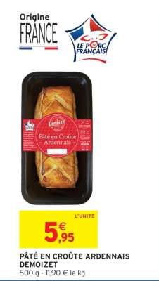 PÂTÉ EN CROÛTE ARDENNAIS DEMOIZET