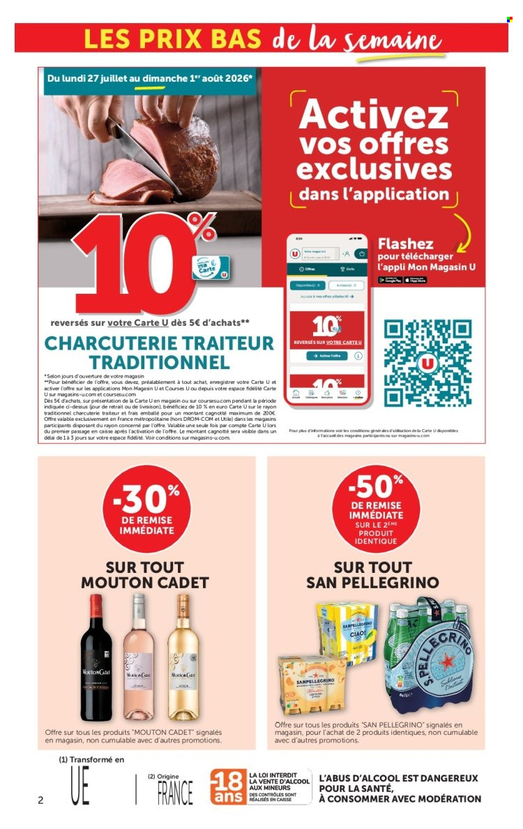Catalogue SUPER U - 28.07.2026 - 09.08.2026. Page 2