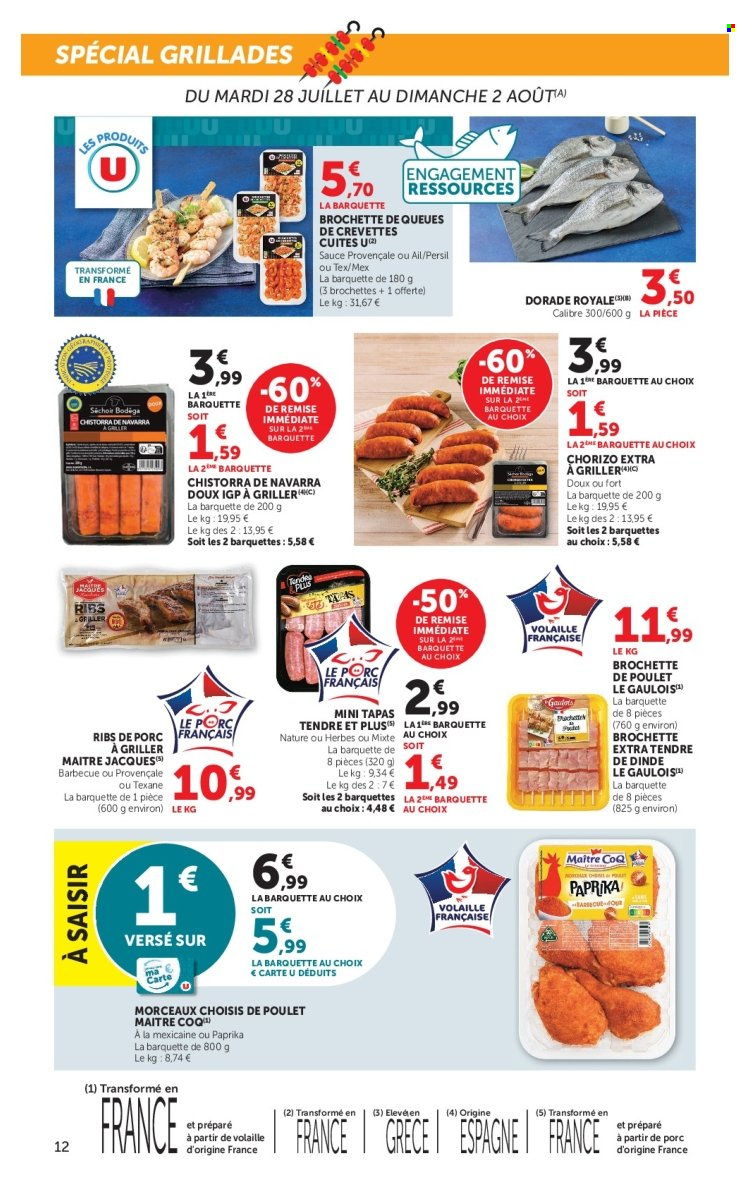 Catalogue SUPER U - 28.07.2026 - 09.08.2026. Page 12