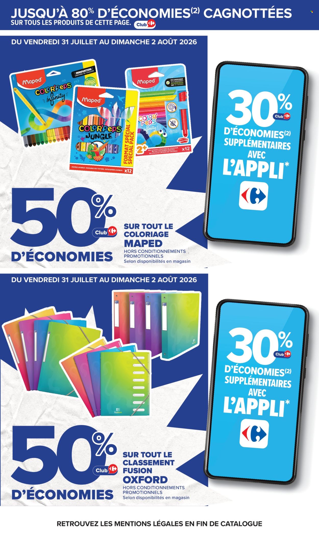 Catalogue Carrefour Hypermarchés - 28.07.2026 - 10.08.2026. Page 23