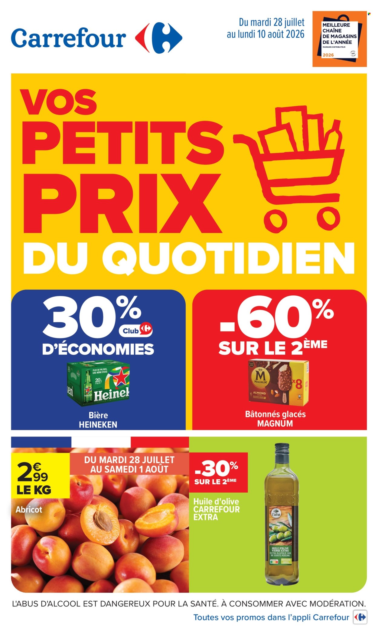 Catalogue Carrefour Hypermarchés - 28.07.2026 - 10.08.2026. Page 1