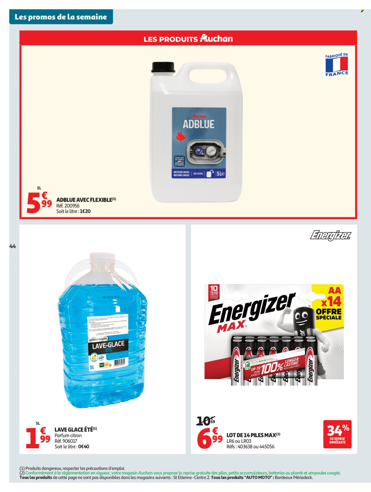Catalogue Auchan - 28.07.2026 - 09.08.2026. Page 44