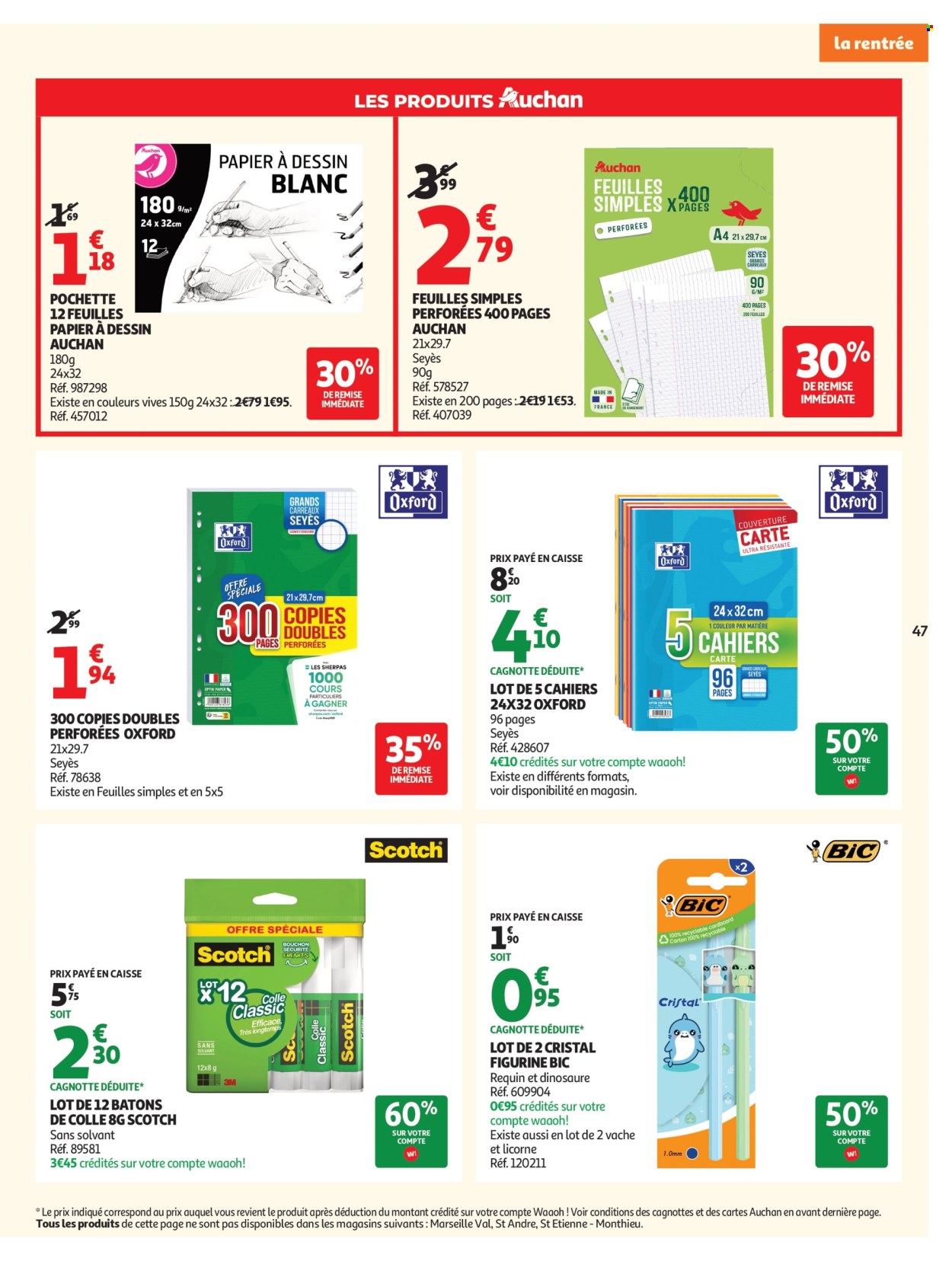 Catalogue Auchan - 28.07.2026 - 09.08.2026. Page 47