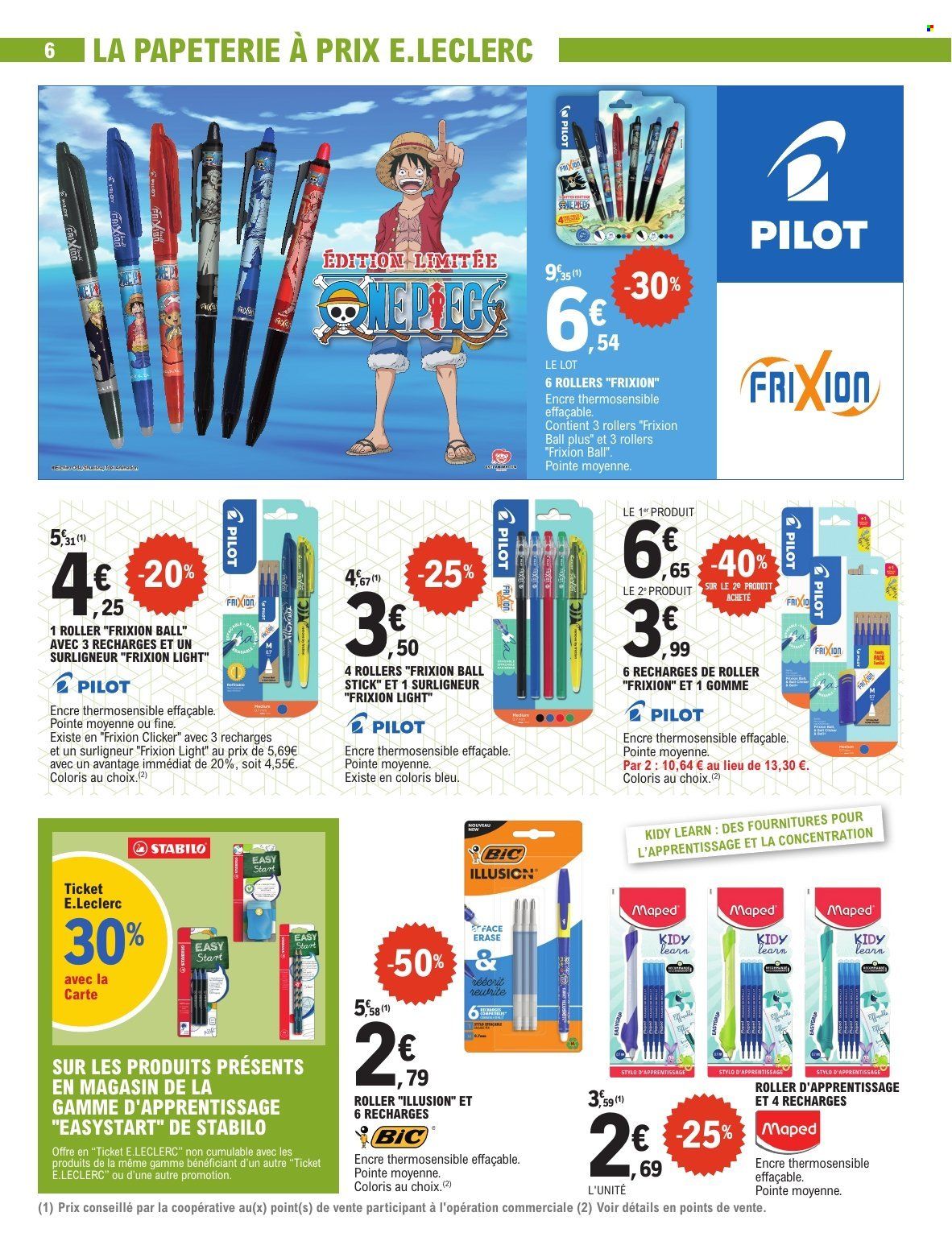 Catalogue E.Leclerc - 28.07.2026 - 29.08.2026. Page 6