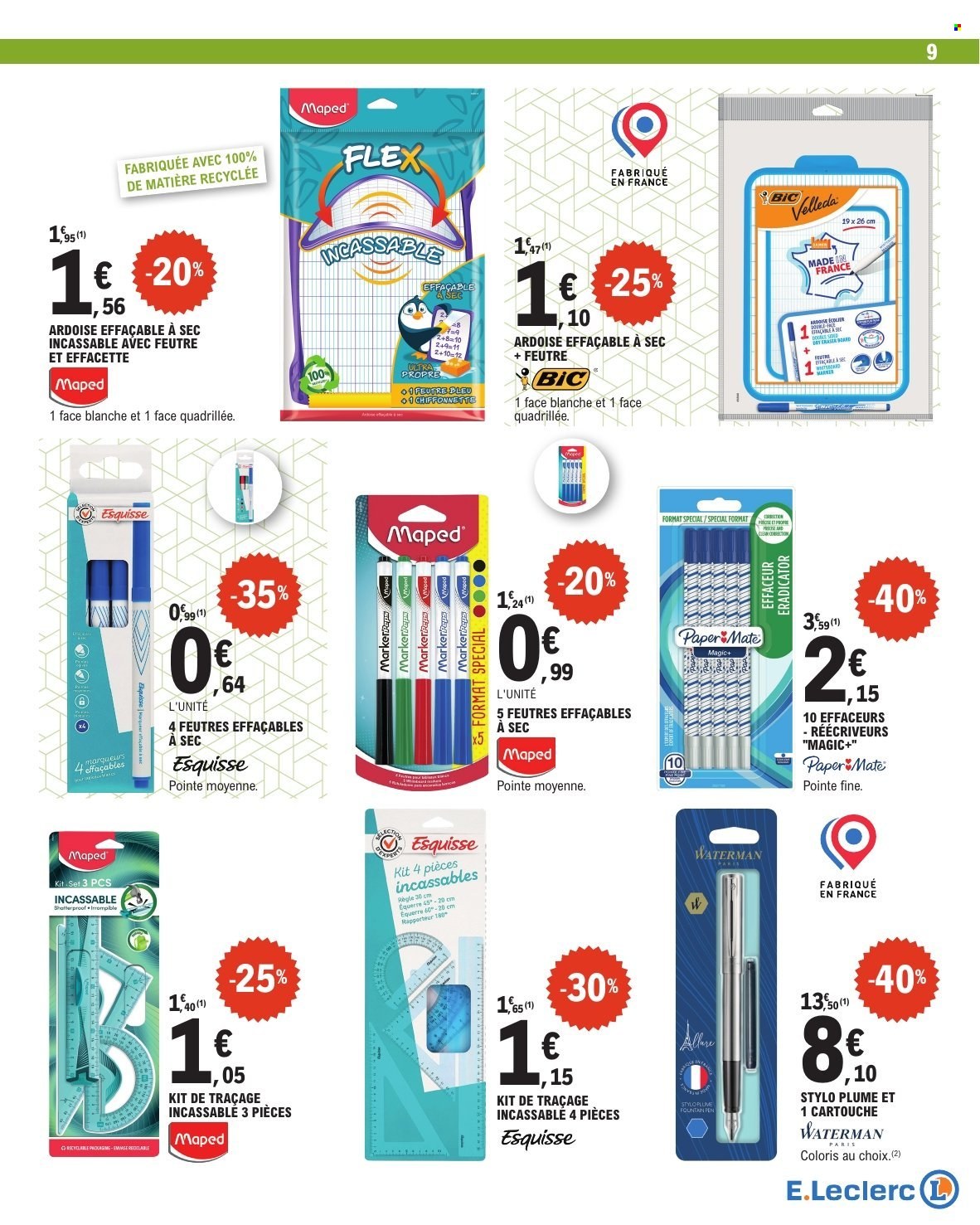 Catalogue E.Leclerc - 28.07.2026 - 29.08.2026. Page 9