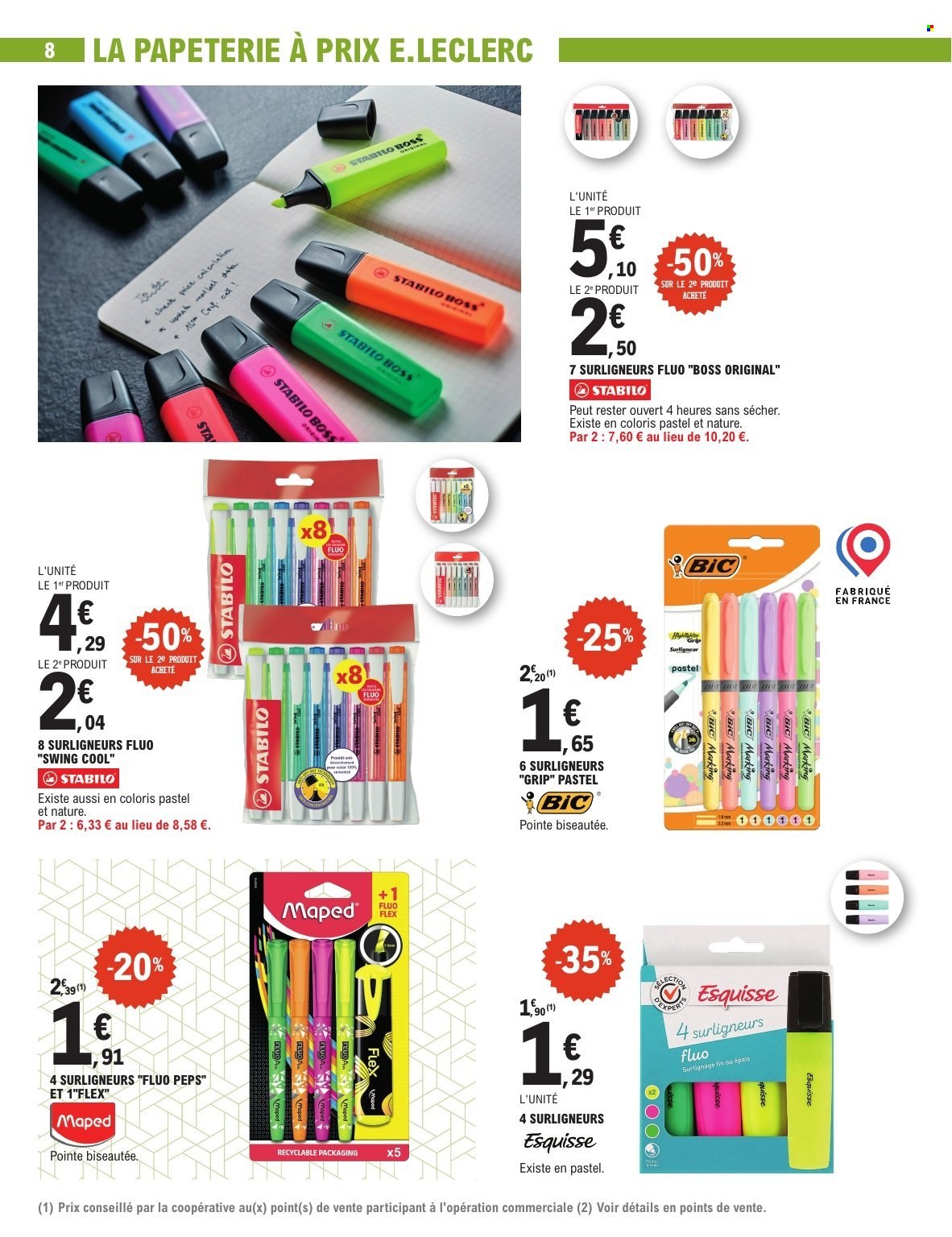 Catalogue E.Leclerc - 28.07.2026 - 29.08.2026. Page 8