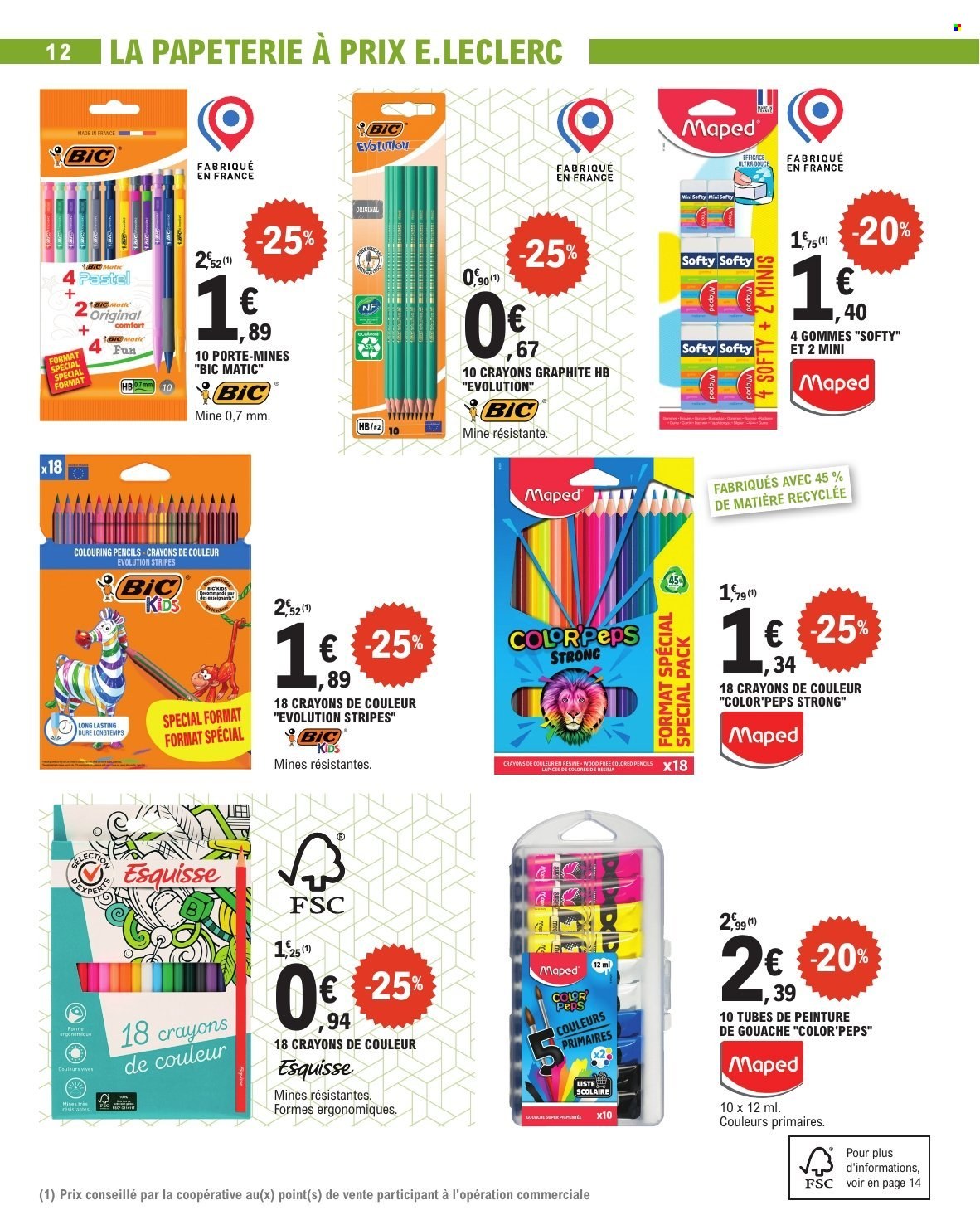 Catalogue E.Leclerc - 28.07.2026 - 29.08.2026. Page 12