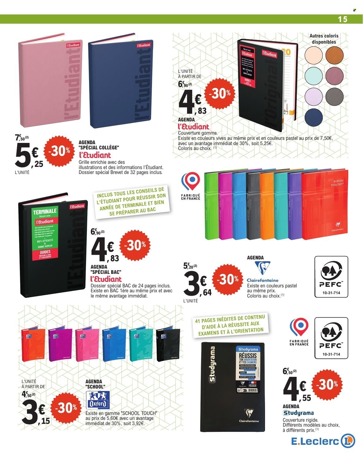 Catalogue E.Leclerc - 28.07.2026 - 29.08.2026. Page 15